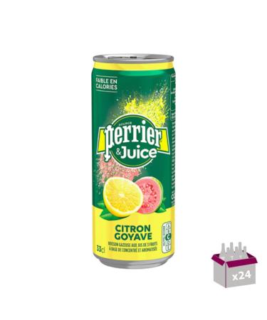 Perrier Water Lemon Guava 24 x 33cl