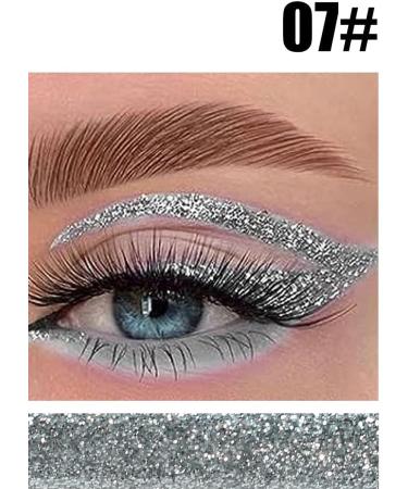 Glitter Eyeliner Liquid Eyeliner Glitter Glitter Eyeshadow Glitter Makeup Stage Makeup (7) - Buy Online on GoSupps.com