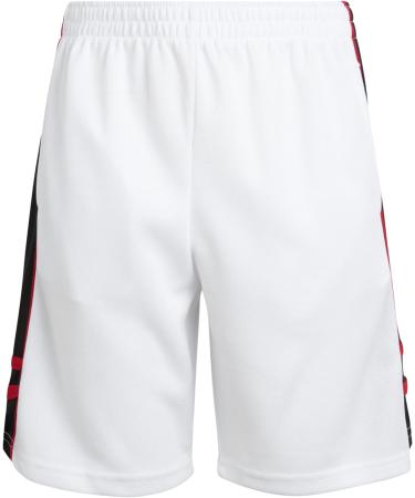 Mad Game Boys' 5-Pack Mesh Basketball Shorts with Pockets - Size 8-18, Black/White/Red/Charcoal - Buy Online on GoSupps.com