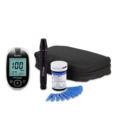 GlucoCheck Excellent Starter Set - 110 Blood Glucose Test Strips mmol/l | International Shipping Available - Buy Online on GoSupps.com