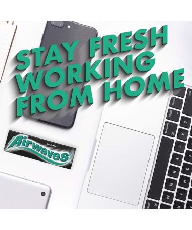 Wrigley's Airwaves Sugarfree Gum - Black Mint (10 per Pack x 5) - Buy Online on GoSupps.com