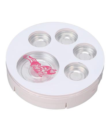 Empty Eyeshadow Makeup Palette - 5pcs Round Metal Pans | DIY Eye Shadow Container for Blush & Brow Powder - International Shipping Available - Buy Online on GoSupps.com