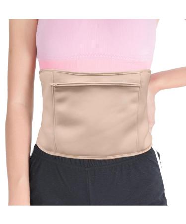 Organic Castor Oil Pack Wrap for Neck | Adjustable & Reusable | Anti-Oil Leak | Khaki | International Shipping - Buy Online on GoSupps.com