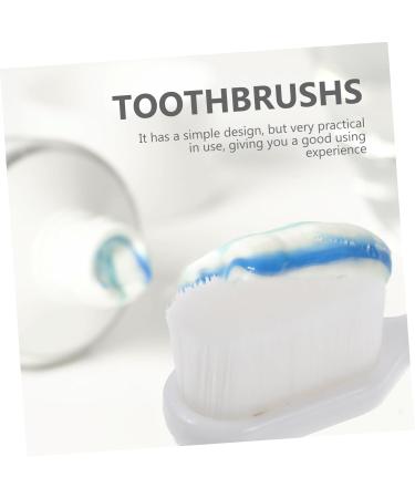 Plafope Soft Toothbrush Set - 8 Long Handle Brushes for Daily Gum Care & Oral Hygiene - Buy Online on GoSupps.com