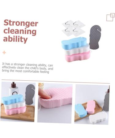Children's Bath Sponge Set - 3D PVA Exfoliator & Massage Tools for Kids - Comfortable Shower & Body Wash Sponge - International Shipping Available - Buy Online on GoSupps.com