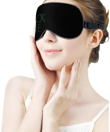 Buy Fuck Me Clover Soft Sleep Mask | Adjustable Eye Mask for Light Blocking | Best Sleep Aid for Men & Women - Buy Online on GoSupps.com