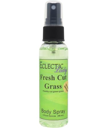 Fresh Cut Grass Body Spray (Double Strength) 2 ounces Body Mist for Women with Clean Light & Gentle Fragrance Long Lasting Perfume with Comforting Scent for Men & Women Cologne with Soft Subtle 2 Fluid Ounces (Double Strength)