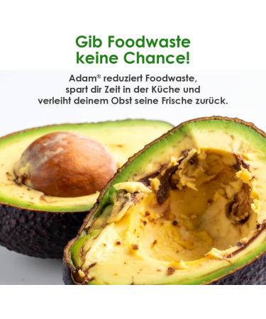 ADAM Adam Fruit & Vegetable Food Agent - Prevents brown colouring and keeps avocado salad and guacamole fresh for up to 7 days longer Antioxidant - No alteration in taste - Buy Online on GoSupps.com
