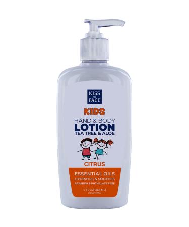 Kiss My Face Kids Cleansing Hand Spray - Rinse-Free On The Go Cleansing - Vegan & Cruelty-Free - Added Tea Tree And Aloe - Suitable For Sensitive Skin - 2 fl oz Bottle Citrus 2 Fl Oz (Pack of 1)