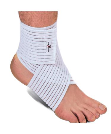 Precision Training Elasticated Ankle/Elbow Wrap Support - One Size