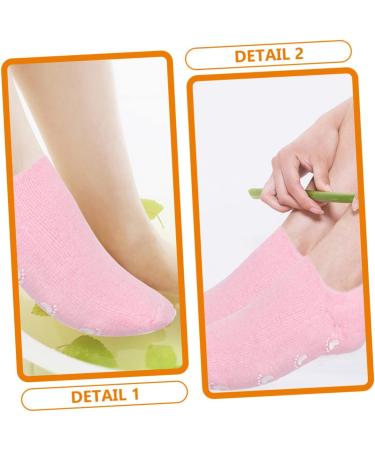 FOMIYES 6 Pairs Foot Gel Socks Feet Care Socks Comfortable Gel Socks Women Socks Household Foot Care Products Moisturizing Socks for Foot Care Supple Spa Socks Essential Oil Gel Socks - Buy Online on GoSupps.com