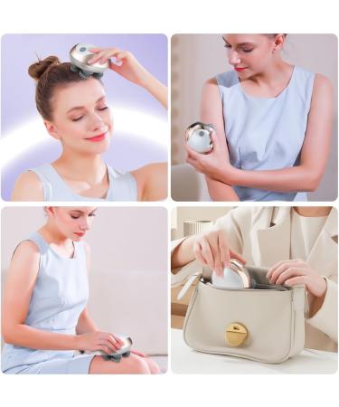 Foreverup Wireless Scalp Massager - 3 Modes Waterproof Rechargeable Handheld Massager for Deep Cleaning Stress Relief & Hair Growth - Perfect Gift for All - Buy Online on GoSupps.com