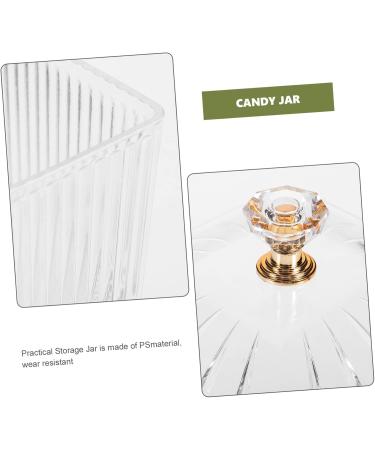 4 Pcs Candied Fruit Refreshment Tray Food Container Clear Tea Container Candy Jar Storage Popcorn 9X9X7.5CMx2pcs Transparentx2pcs - Buy Online on GoSupps.com