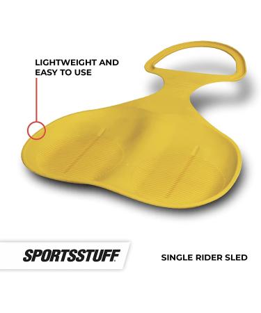 Spooner Spoon Sled - Single Rider Sit-On Plastic Sled | Sportsstuff - Buy Online on GoSupps.com