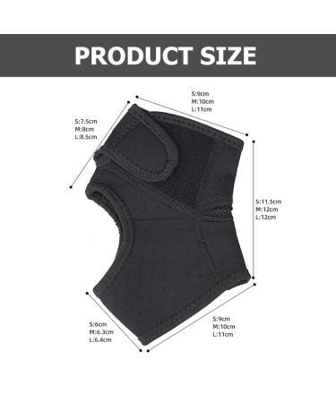 FRCOLOR Sports Foot Protector - Unisex Ankle Protection Sleeve | Anti-Wear Ankle Covers for Fitness | Optimal Support & Comfort | 12x11cm - Buy Online on GoSupps.com