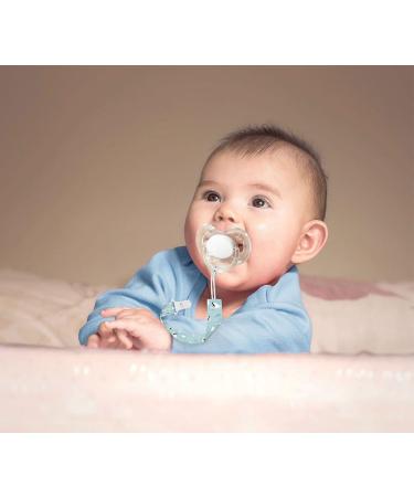 Klemys Baby Pacifier Clips 4 Pack Binky Paci Holder and Leash Unisex for Boys and Girls Fits for Most Pacifier Binkie Styles & Baby Teethers & Toys and Gift Universal Fit - Buy Online on GoSupps.com