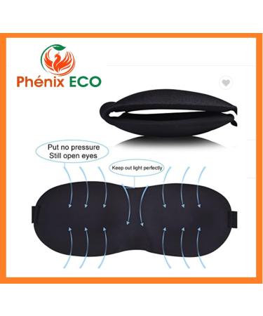 Black 60% Sleep Mask - Enhance Your Sleep Quality | [Your Company Name] - Buy Online on GoSupps.com