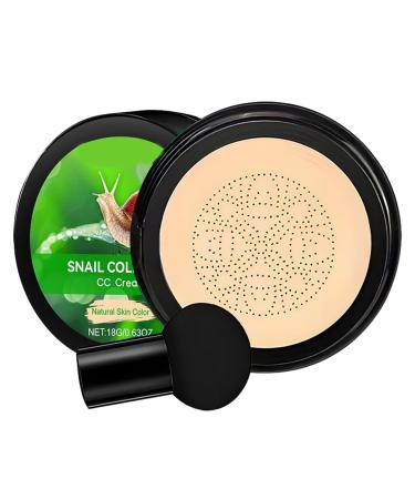 Complexion Cushion - Moisturising Concealer - CC Light Cream Water Resistant with Air Cushion and Seborrhea Control for Quick Makeup