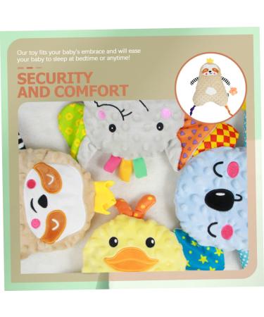 Ibasenice 5-Stage Baby Comfort Towel & Blanket | Muslin Pacifier for Babies | Calming Plush Toys | Soft PP Cotton Filling - Buy Online on GoSupps.com