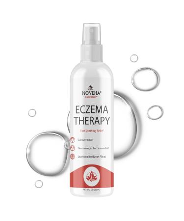 NOVEHA Eczema Relief | Soothing Hypochlorous Acid Spray | Skin Care for Kids & Adults | Fast Relief | Gentle Natural Hydration for Dry Sensitive Skin | 8 OZ Eczema Spray - Buy Online on GoSupps.com