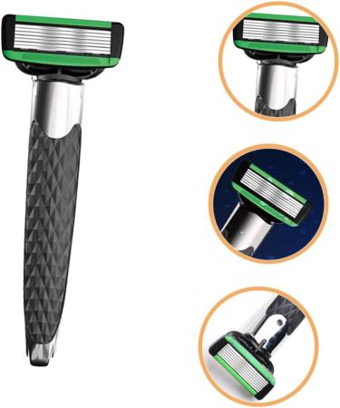 Professional Men's Razor Set | Metal Handle Double-Edged Razor Plane - Premium Quality & Smooth Shave - Buy Online on GoSupps.com