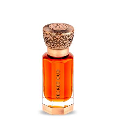 Swiss Arabian Secret Oud - Luxury Products From Dubai - Long Lasting And Addictive Personal Perfume Oil Fragrance - Seductive Signature Aroma - 0.4 Oz