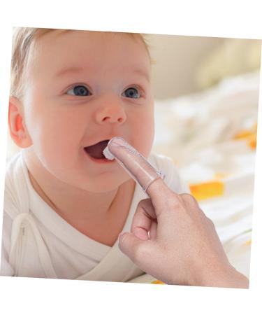 Minkissy Finger Toothbrush Set - Portable Gum Brushes for Babies & Pets | Gentle Cleaning for Toddlers & Infants - Buy Online on GoSupps.com