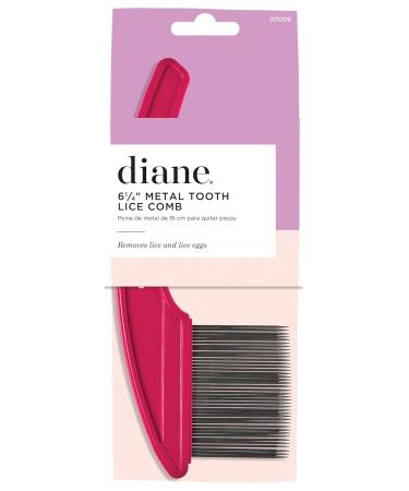 Diane D7009 Metal Tooth Lice Comb with Handle - Effective Lice Removal Tool for Kids & Adults | Fast International Shipping - Buy Online on GoSupps.com