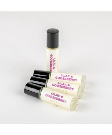 Lilac and Gooseberry Perfume Oil - .3 oz Rollerball Perfume | Phthalate Free | Perfume For Women - Buy Online on GoSupps.com