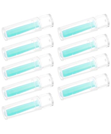 Villcase 12th sculeral contacts piston tool for inserting objective tools Contact removal pistons Accessories for travel objective pebbles travel lens stick wear green