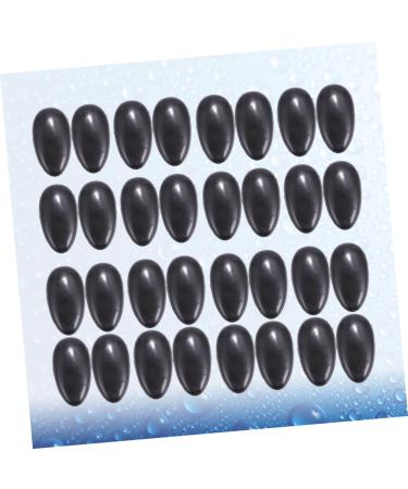 FRCOLOR 50 Pair Ear Protectors for Hair Dryer Heat Hair Styling Tools Hair Coloring Ear Cover Ear Covers for Shower Hairdressing Ear Covers Silicone Earplugs Ear Muffs Accessories Hair Dye 7.5x4cm Black - Buy Online on GoSupps.com