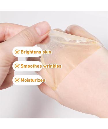  Yanobia Honey Milk Wax Hand Mask Exfoliating Hand Mask Moisturizing Face Mask for All Skin Types (120g-1pc) - Buy Online on GoSupps.com