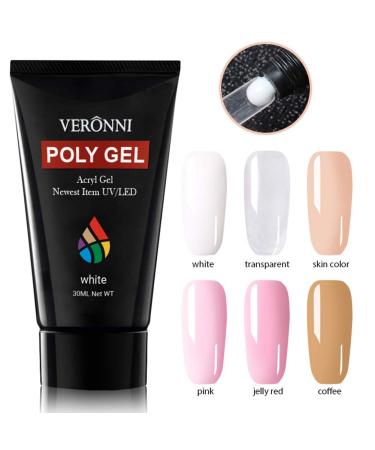 LIZHOUMIL 30ml Nail Glue for Professional Nail Extension Extension Glue Painless Quickly Builder extends The Glue Nail Tool Coffee - Buy Online on GoSupps.com