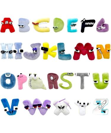 Alphabet Lore Plush Toys - Cute Educational Letter Stuffed Doll for Kids and Adults - Perfect Christmas gift or Birthday Surprise - Large Size - Buy Online on GoSupps.com