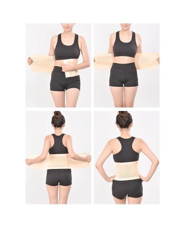 Adjustable Lower Waist Support Belt for Men & Women - Breathable Nylon Belly Band for Postpartum Relaxation - Buy Online on GoSupps.com