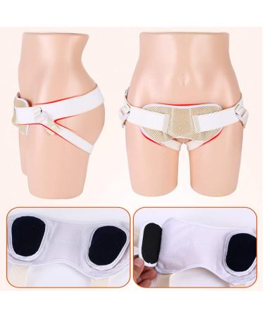Hernia Belt Truss for Single/Double Inguinal or Sports Hernia Hernia Support Brace for Men for Women Relief Recovery Strap with 2 Removable Compression Pads Comfortable Material