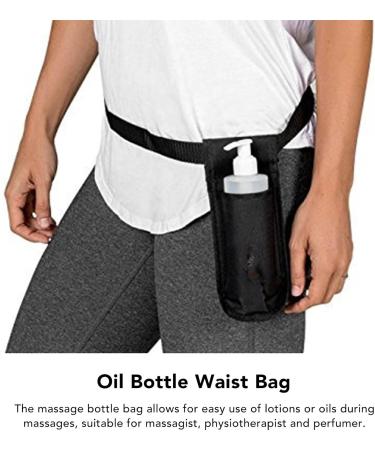 Adjustable Lightweight Massage Bottle Bag | Portable Spa Lotion Holder - Perfect for Salons - Buy Online on GoSupps.com