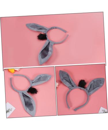 AUTSUPPL Little Donkey Headband Cute Headband Donkey Prop Women Headdress Girl Hair Accessory Party Hair Bands Adult Animal Ears Headband Headbands for Women Hair Accessories for - Buy Online on GoSupps.com