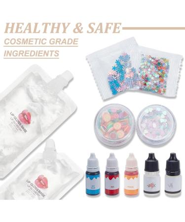 WEBEEDY Kit de Fabrication de Brillant L vres 30 Pcs DIY avec Base Hydratante Tubes et Pigments pour Adultes - Cadeau d'Anniversaire - Buy Online on GoSupps.com