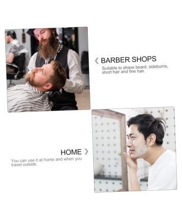 Minkissy Men's Razor Shaving Catcher - Safe Manual Facial Razor & Bartschneider for Perfect Shave - Buy Online on GoSupps.com