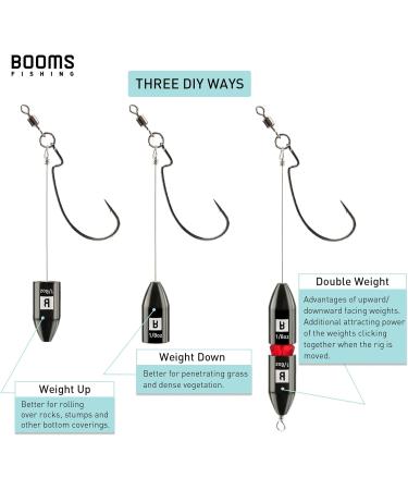 Booms Fishing TR1 Tokyo Rig Punch Shot Kit - 1/4oz, 4 Pack - Buy Online on GoSupps.com