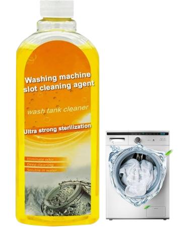 Washer Cleaning Solution | 500ml Powerful Household Cleaner Solution for Washer | Portable Cleaning Agent with Natural Extracts Easy to Apply Cleaner Liquid North sea - Buy Online on GoSupps.com