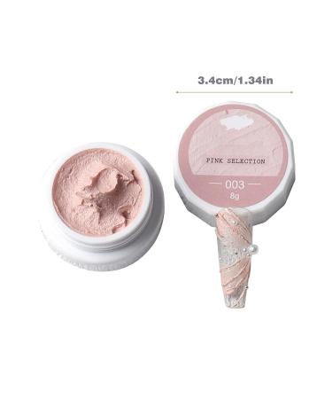 Mother of Pearl Lamp Gypsum Glue Nail Enhancement Color Paint Line Glue Texture Adjustable Color Suit Color Paint Carving Glue Brush Cleaner For Gel White One Size - Buy Online on GoSupps.com