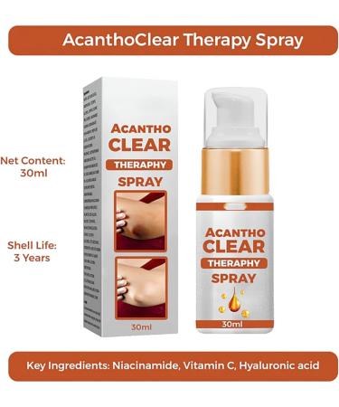 Buy Acanthoclear Therapy Spray & Nigricare Drops - Dark Spots Remover for Black Skin | Acanthosis Nigricans Oil - Mild & Non-Stimulating (2PCs) - Buy Online on GoSupps.com