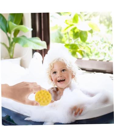 Hemoton Silicone Shampoo Brush - Bathing Exfoliating and Massage Tool for Toddlers & Kids - 7x7cm Spa Hair & Scalp Brush - International Shipping Available - Buy Online on GoSupps.com