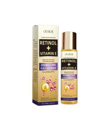Retinol Vitamin E Face Serum - 4 in 1 Essence