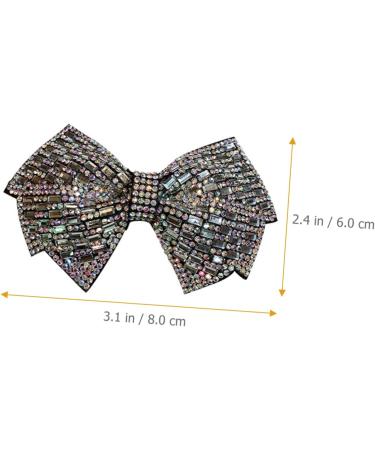 Beaupretty Hair Rhinestone Butterfly Hair Clip hair bows hair clips Hair Accessory rhinestone hair bows women bows clip bows hairpins hair for women rhinestones spring girl issue Card - Buy Online on GoSupps.com