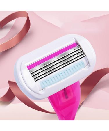Aibyks Women's Razor | Portable Lady Shaver Set with 4-Layer Blade & Protective Mesh - Perfect for Leg & Body Hair Removal - Buy Online on GoSupps.com