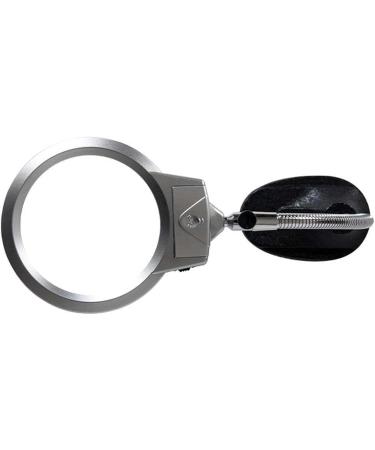 Portable Magnifiers 2.5X5X Large Mirror Hose Metal Base Desktop High Definition with LED Lights for Elderly Youth Reading Books Repair Circuit Full of Stars - Buy Online on GoSupps.com