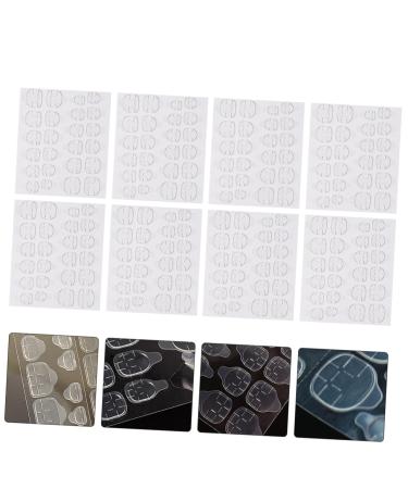 FRCOLOR 20 Sheets Double Sided Adhesive Nail Stickers Waterproof Stickers Tabs Nail Glue for Acrylic Nails Nail Glue Stickers for Press on Nails Glue Nail High Viscosity Jelly Glue Plastic - Buy Online on GoSupps.com